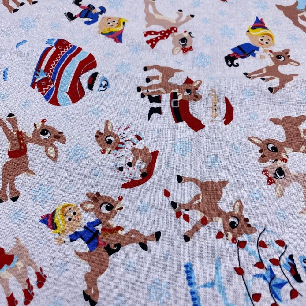 Rudolf the Red Nose Reindeer queen size handmade pillowcase misfit toys Herbie‎